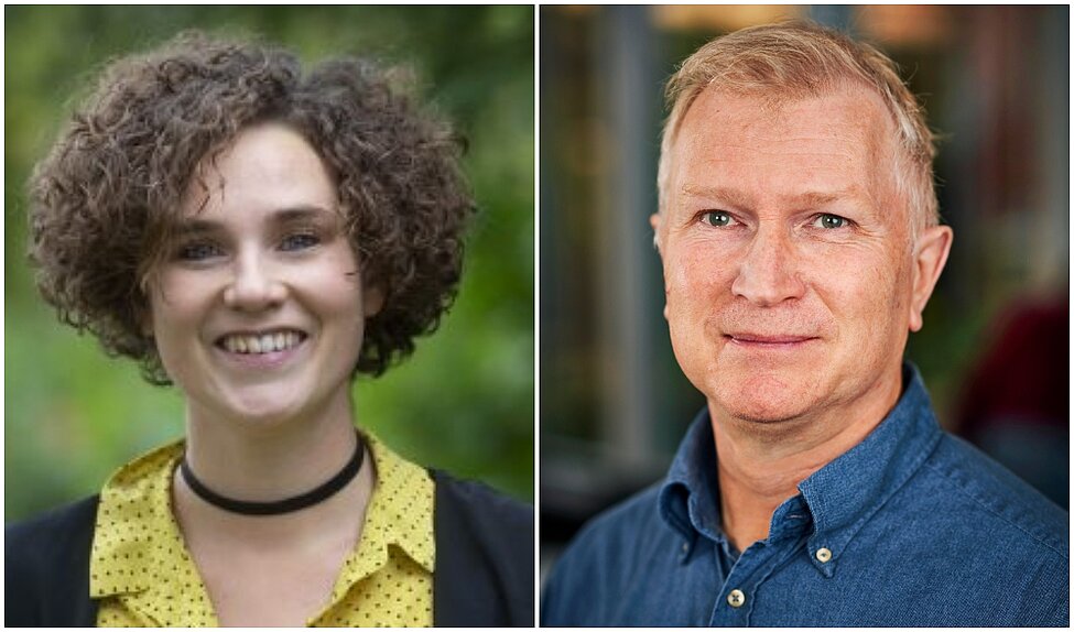 Fr v. Lisa Hellman och Svante Norrhem porträttfoto